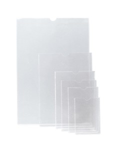 FUNDA CARNET GRAF.PVC 150µ 225x304 P/100